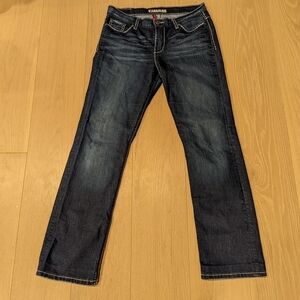 Dark Blue Women's BKE Drew Bootcut Jeans